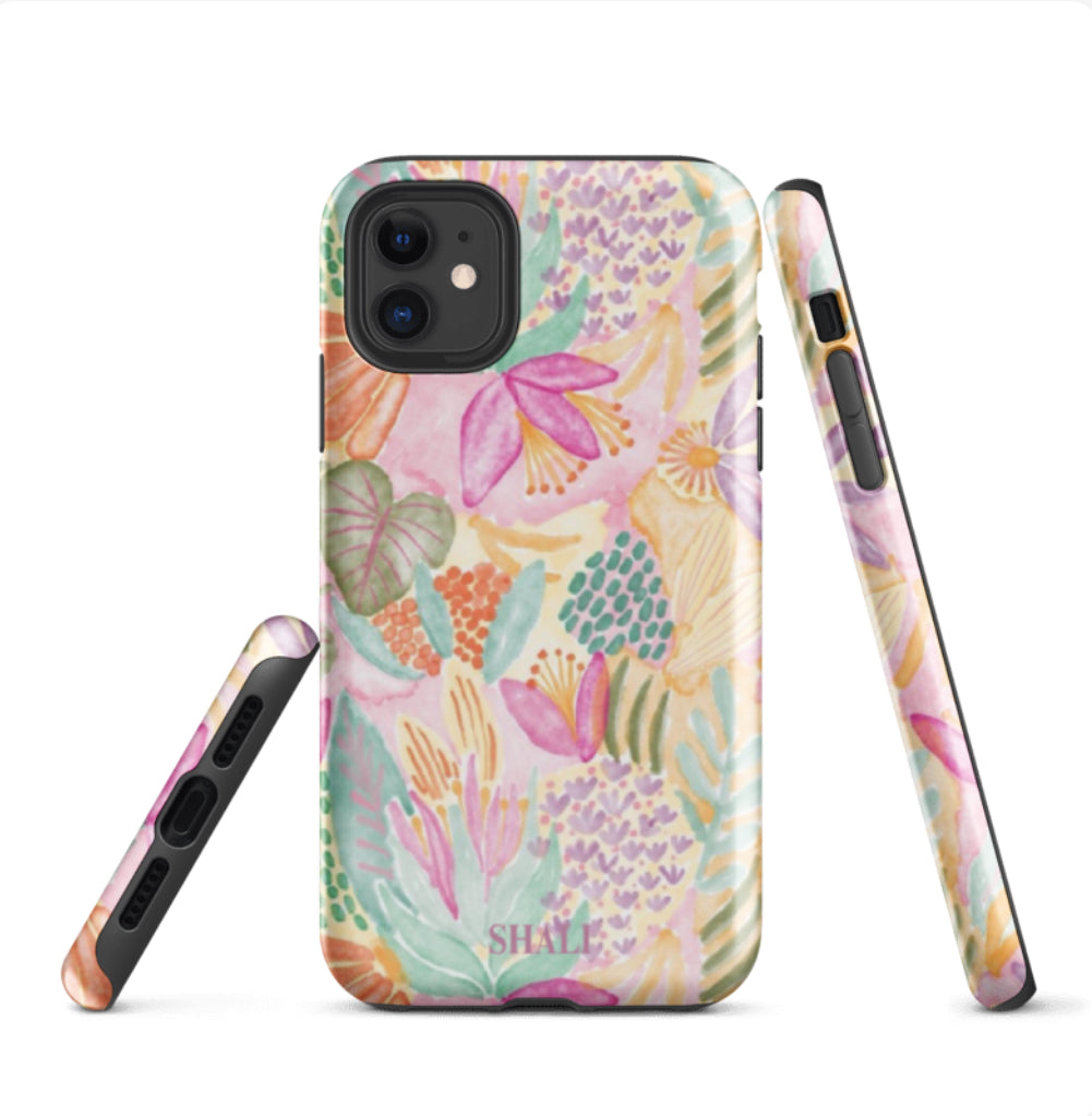 botanic poem phone case