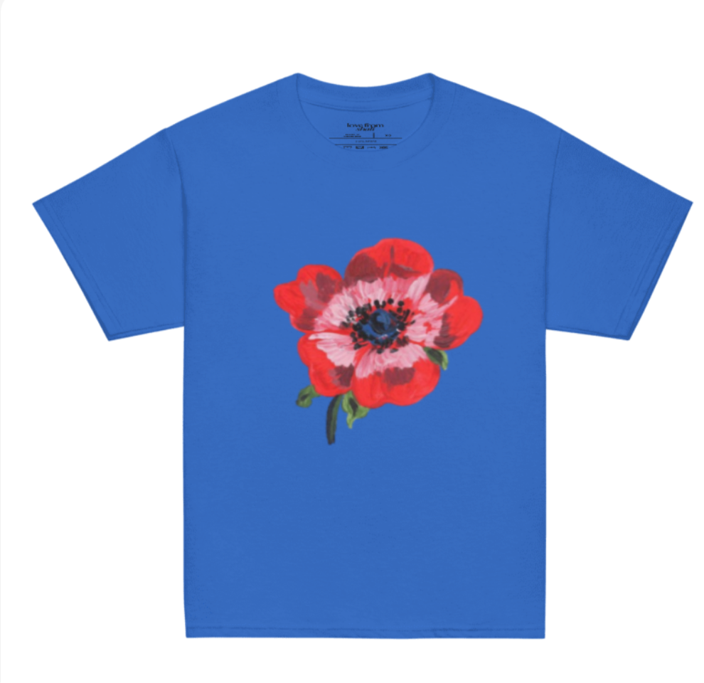 red rose club baby tee