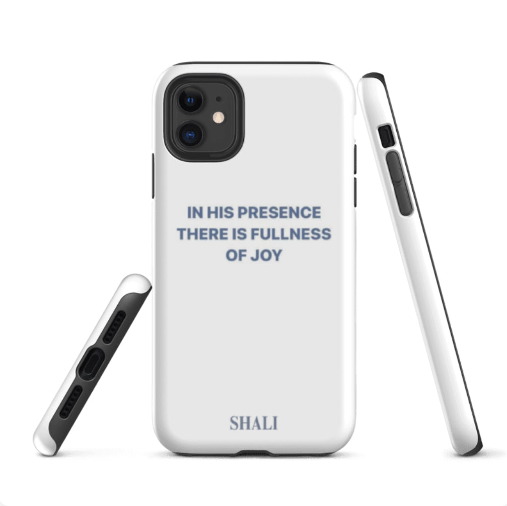 the joy of the Lord phone case