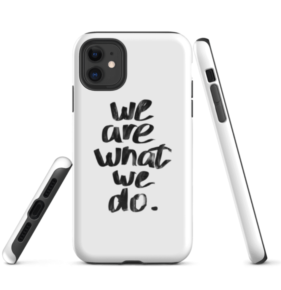 live by action phone case