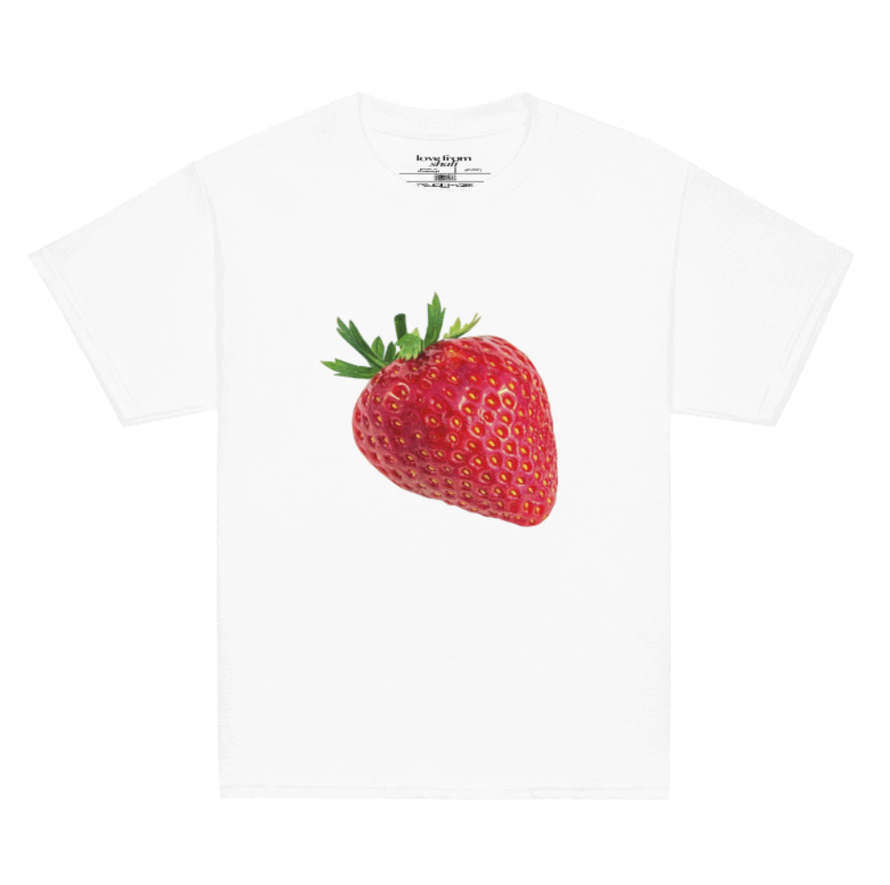 strawberry baby tee