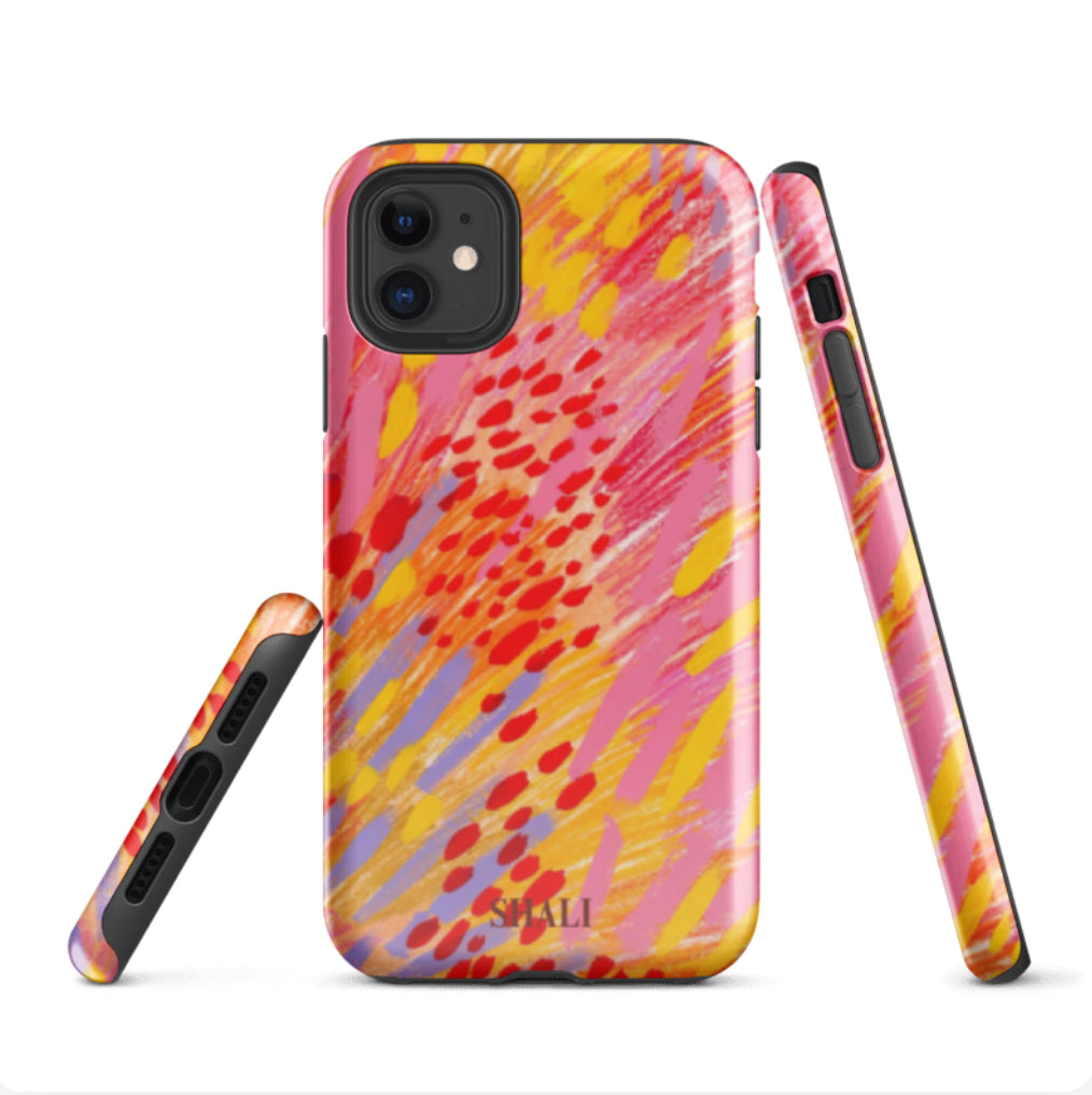 sunset splash phone case