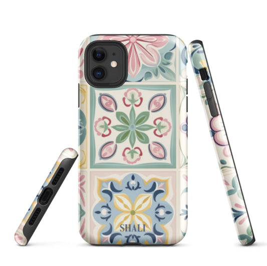 tiled blossom phone case
