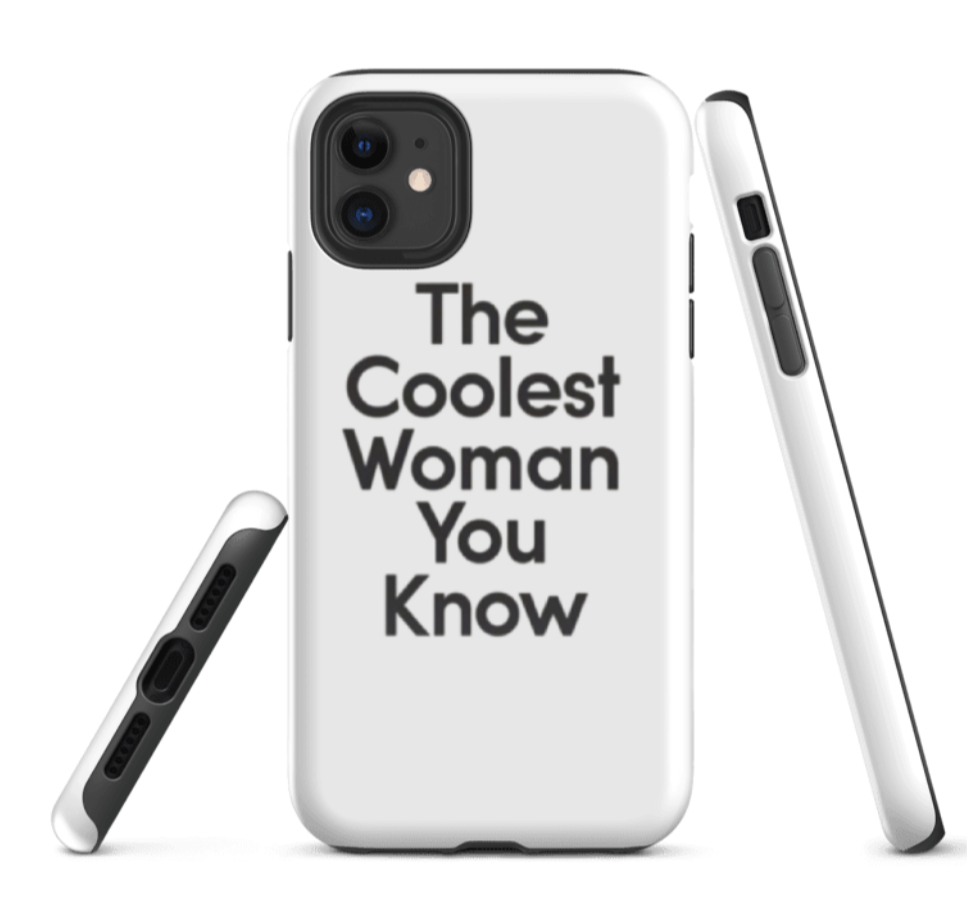 cool woman phone case