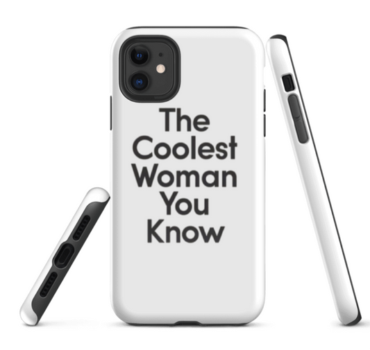 cool woman phone case