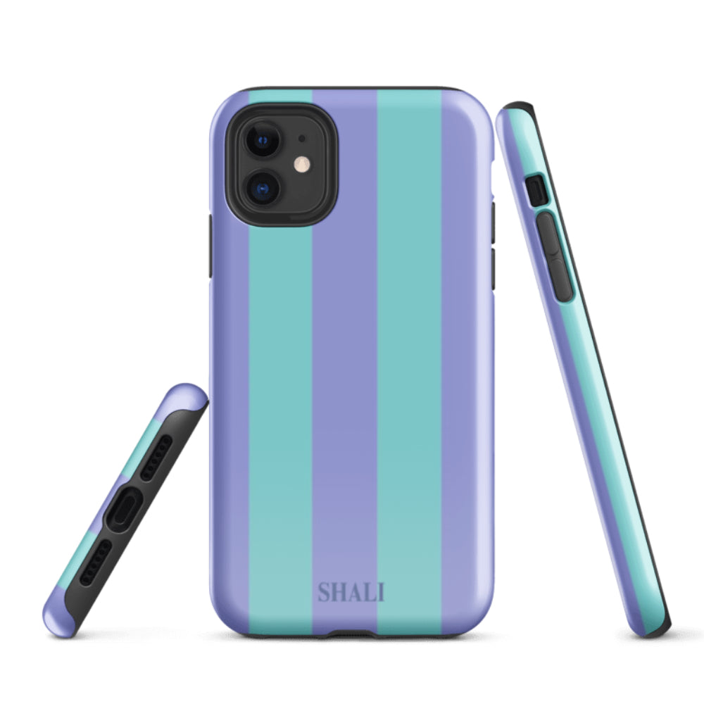 amethyst striped phone case
