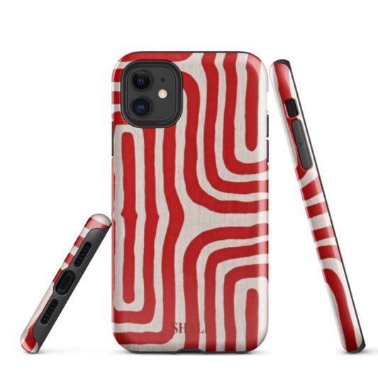 crimson labyrinth phone case