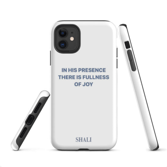 the joy of the Lord phone case