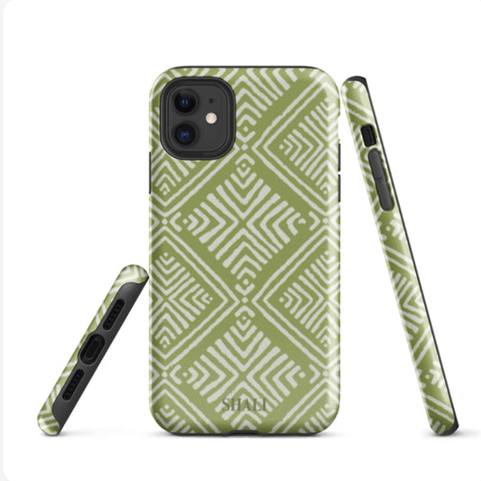 olive tapestry phone case